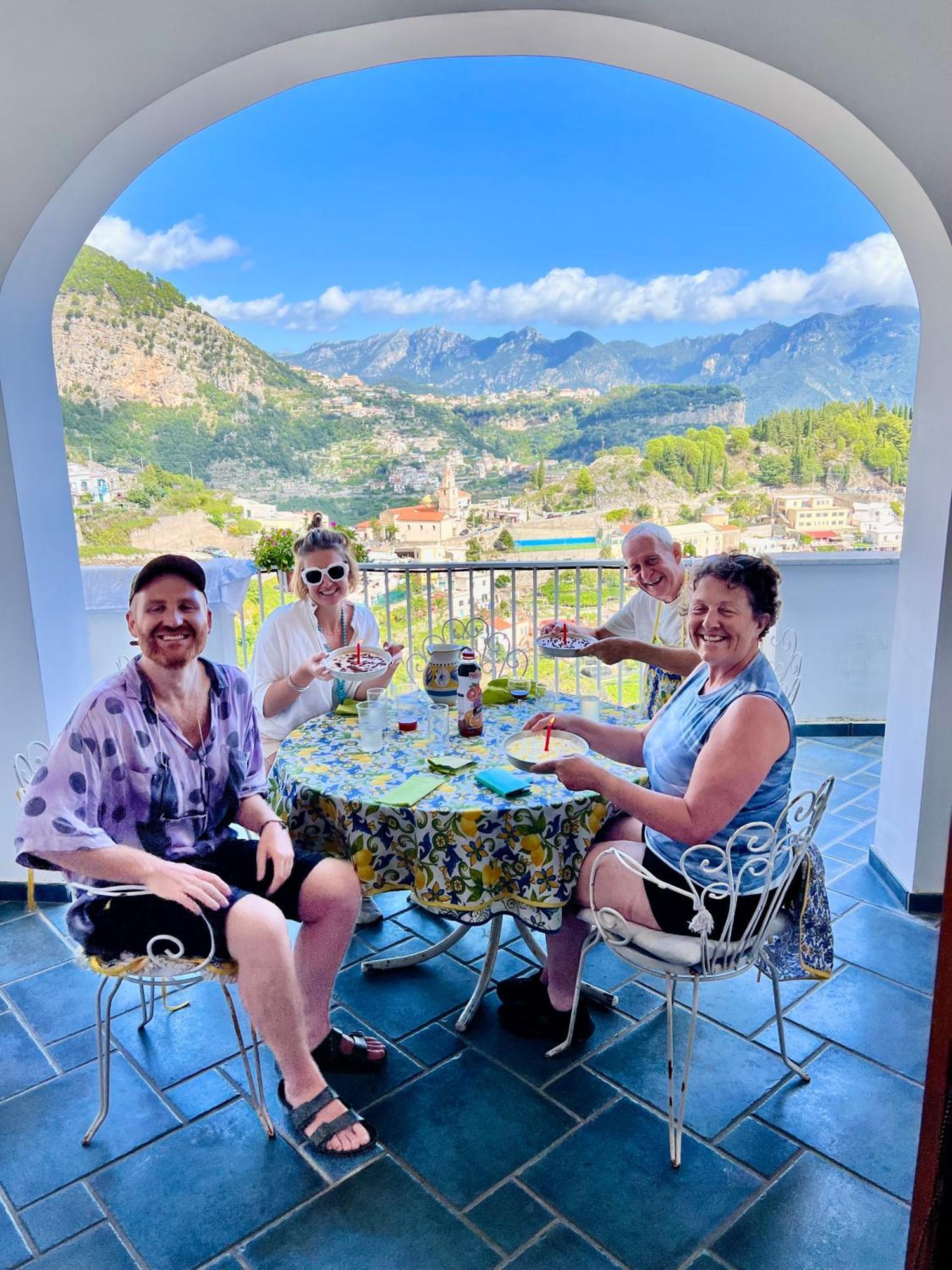 Villa Nina Amalfi Bagian luar foto
